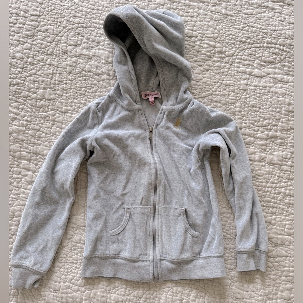 Girls Y2K Juicy Couture Zip-up size 6